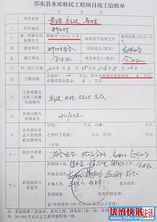 湖南邵阳邵东移民局克扣移民扶持资金:答复竟指鹿为马