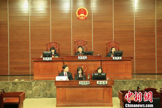 开庭现场 钟欣 摄 “梦幻西游”网络游戏直播侵权案二审开庭