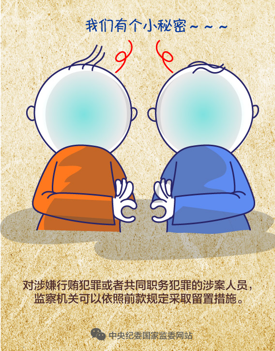 这些情形,可能会被监委留置