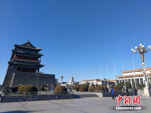 资料图:北京蓝天 记者 张尼 摄 关键期+攻坚期+窗口期 习近平为“美丽中国”划重点